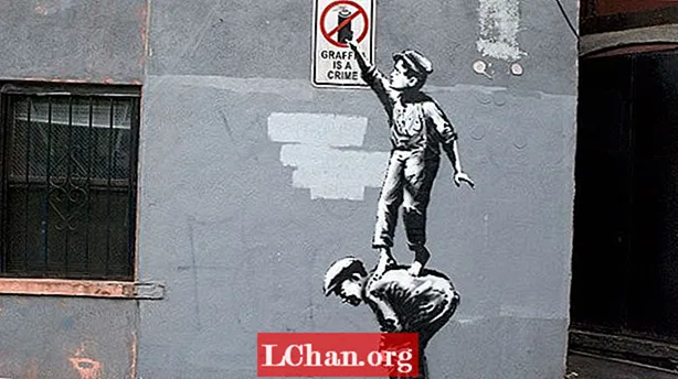 A Banksy utcai művészet 7 animált GIF-je, amelyet látnia kell