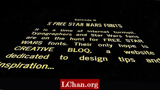 7 epskih fontova Ratova zvijezda - Kreativan