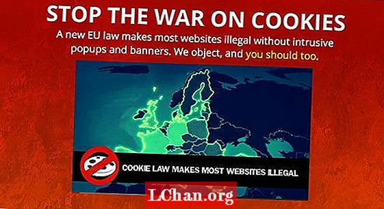 Es va llançar el lloc de protesta contra la llei de cookies de la UE