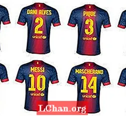 KIỂM TRA ĐI! Kiểu chữ áo đấu mới của Nike FC Barcelona