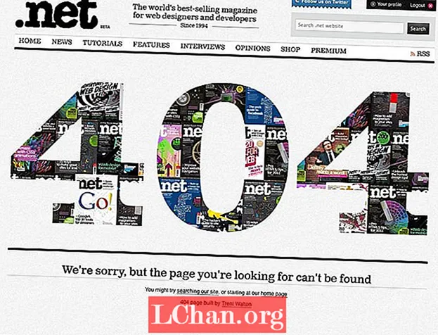 Ustvarite stran 404 z animacijami CSS3