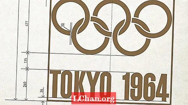 Аркуш дизайну знакового олімпійського логотипу 1964 р. Виявлено