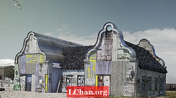 Projektant wizualizuje złowrogą architekturę postapokaliptycznej przyszłości