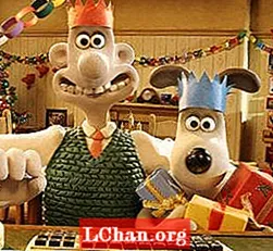 Google hangout med Wallace og Gromit i ny julevideo