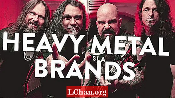 La typographie inspirée du heavy metal réinvente les logos emblématiques