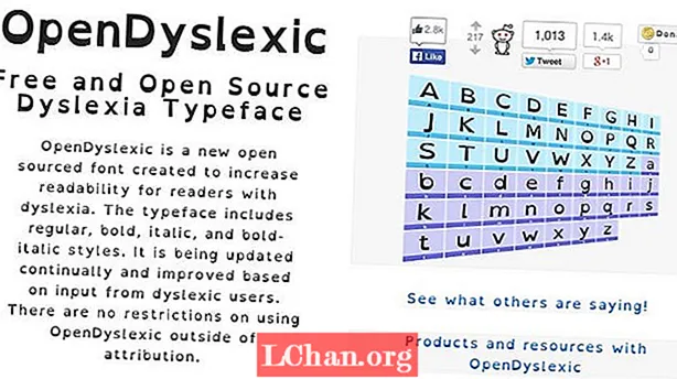 Kaip sukurti disleksiją
