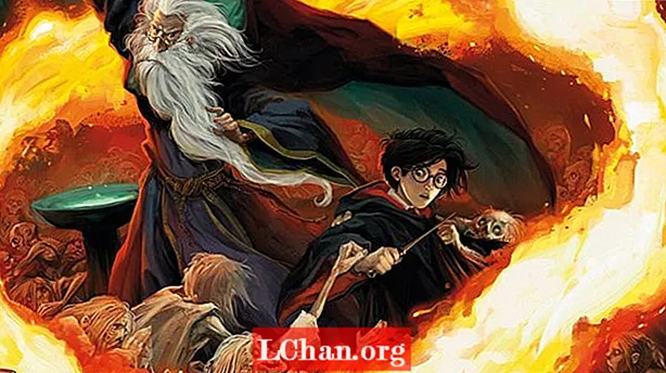 Hvordan male et Harry Potter-bokomslag
