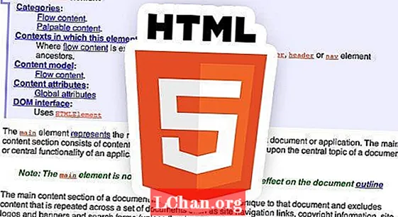 HTML 5.1 -luonnoksen määritys saa pääelementin - Luova