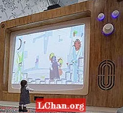 Món boscós interactiu creat per a hospital infantil