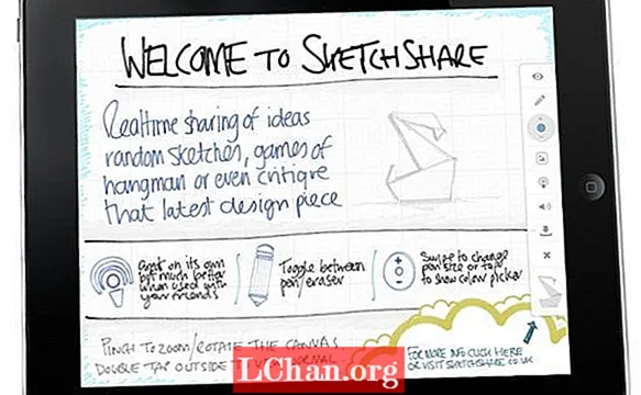 Prezantimi i Sketchshare për iPad
