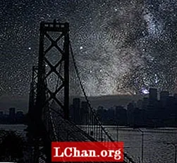 Fotograaf geeft de sterren terug aan de steden
