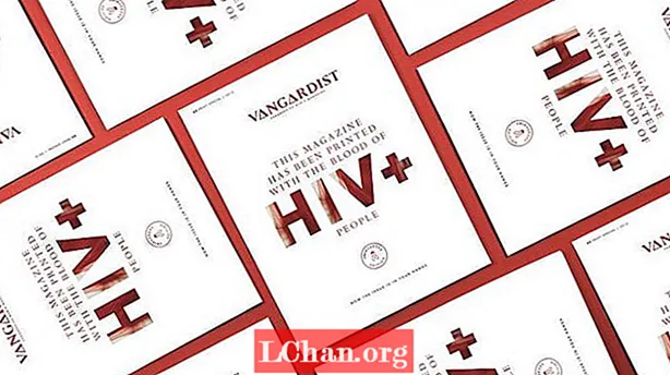 Издавач штампа маг користећи ХИВ + крв