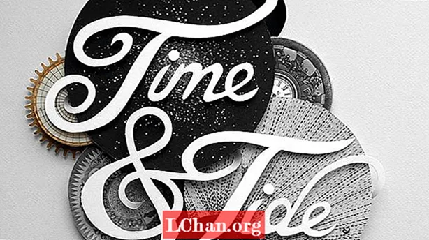 Steampunk-stil inspirerar till vackert typografiskt collage