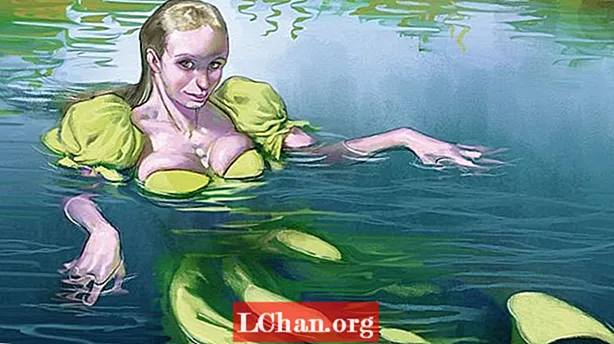 Trik u slikanju nekoga napola uronjenog u vodu
