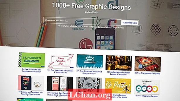 Di mana menemukan templat desain grafis gratis