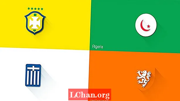 לוגו קבוצות כדורגל במונדיאל מקבלים את הטיפול בעיצוב שטוח