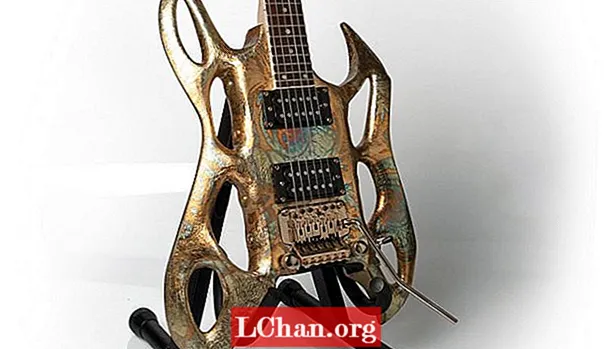Du vil være i ærefrykt for denne fantastiske skreddersydde 3D-trykte gitaren