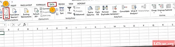 2 способа конвертировать Блокнот в Excel