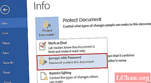 3 manieren om de beveiliging van Microsoft Word 2016 te verwijderen