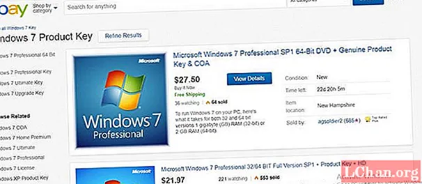Bescht Weeër fir Windows 7 Produkt Key ze kafen