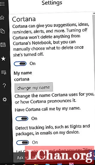 Deaktiver Cortana og stop indsamling af personlige data på Windows 10