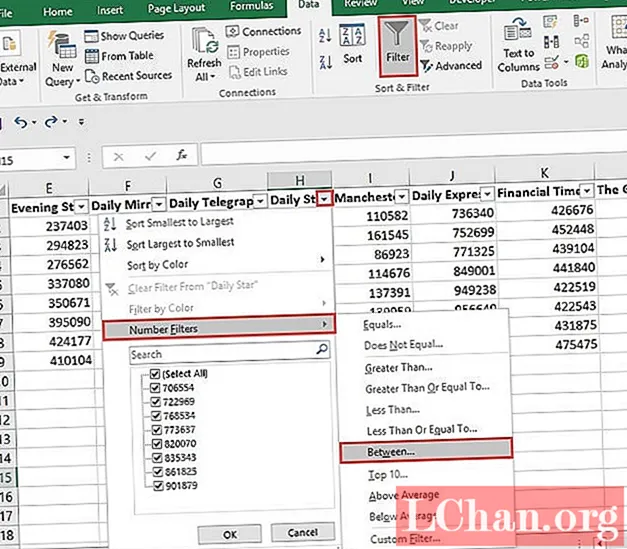 Filtr aplikace Excel: Jak filtrovat v aplikaci Excel - úžasný průvodce