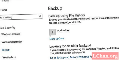 Wéi Backup Windows 10