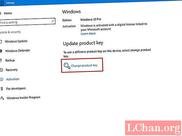 Wéi ännert Windows 10 Produkt Schlëssel einfach