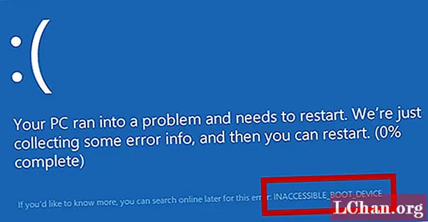 Jak opravit: Nepřístupné spouštěcí zařízení Windows 10