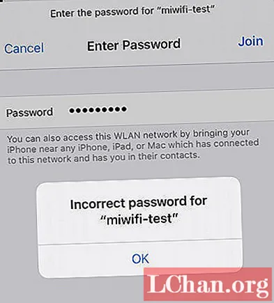 Si të rregulloni fjalëkalimin e pasaktë të Wi-Fi të iPhone me 7 mënyra