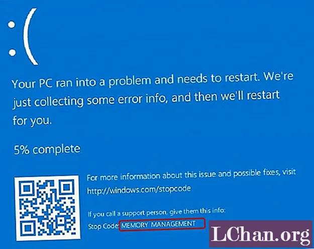Com corregir un error de gestió de memòria al sistema Windows 10