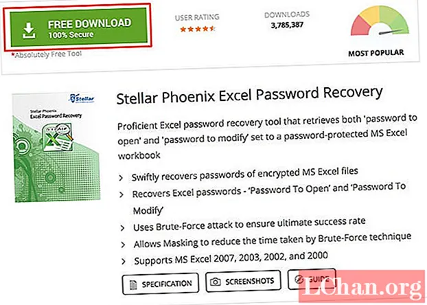 Cómo obtener / descargar Stellar Phoenix Excel Password Recovery