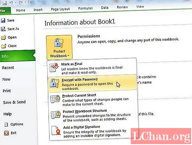 Excel 통합 문서를 쉽게 잠그는 방법