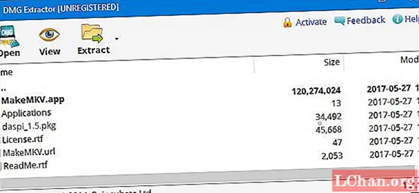 Windowsто DMG файлдарын кантип ачса болот