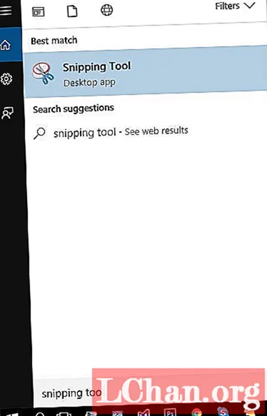 Kuinka avata Windows 10 Snipping Tool -pikanäppäin