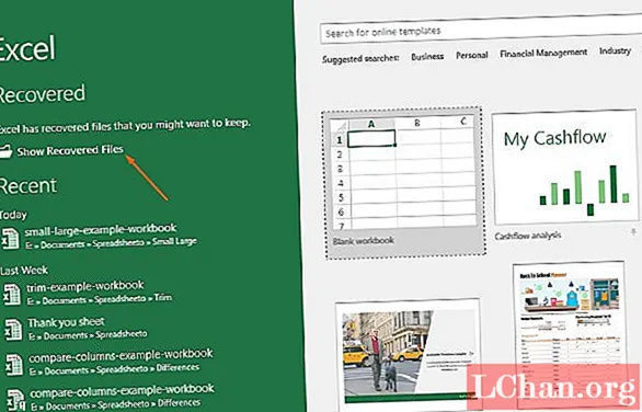 Hoe u niet-opgeslagen Excel 2016-bestanden eenvoudig kunt herstellen