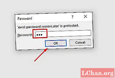 Як выдаліць пароль з файла Excel