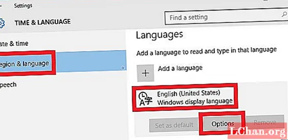 Cómo quitar el teclado de EE. UU. En Windows 10