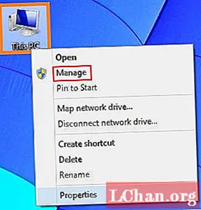 Як перайменаваць уліковы запіс адміністратара ў Windows 8 / 8.1