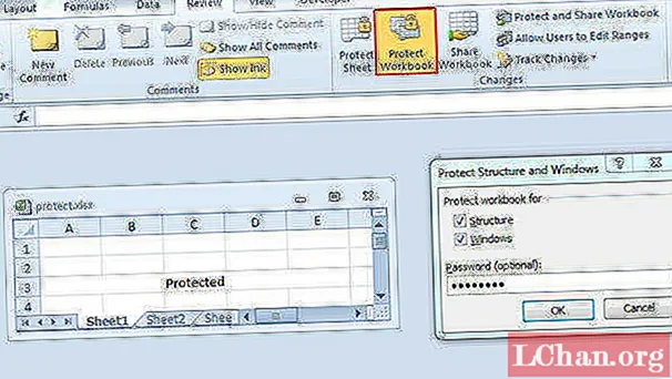 Как да запазите Excel със защита с парола