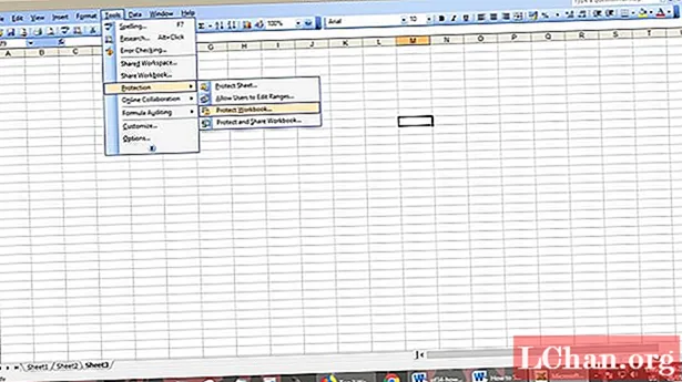 Kuidas kaitstud Exceli lehte paindlikult muuta