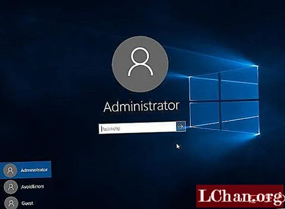 Com es mostra la contrasenya d’administrador mitjançant CMD al Windows 10/8/7