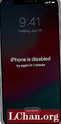 Як розблокувати інвалід iPhone без iTunes або Wi-Fi