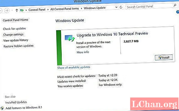 Як імгненна перайсці з Windows 8 на Windows 10