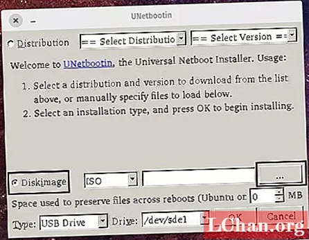 Чӣ гуна ISO ба USB дар Linux нависед
