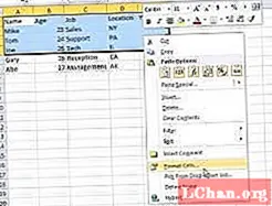 Простыя спосабы блакавання вочак у кнізе Excel