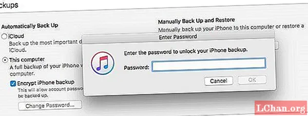Software pro Sloving „Zadejte heslo pro odemknutí zálohy iPhone“ Problém - Počítač