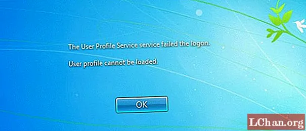 Løst: Brukerprofiltjeneste mislyktes pålogging Windows 7